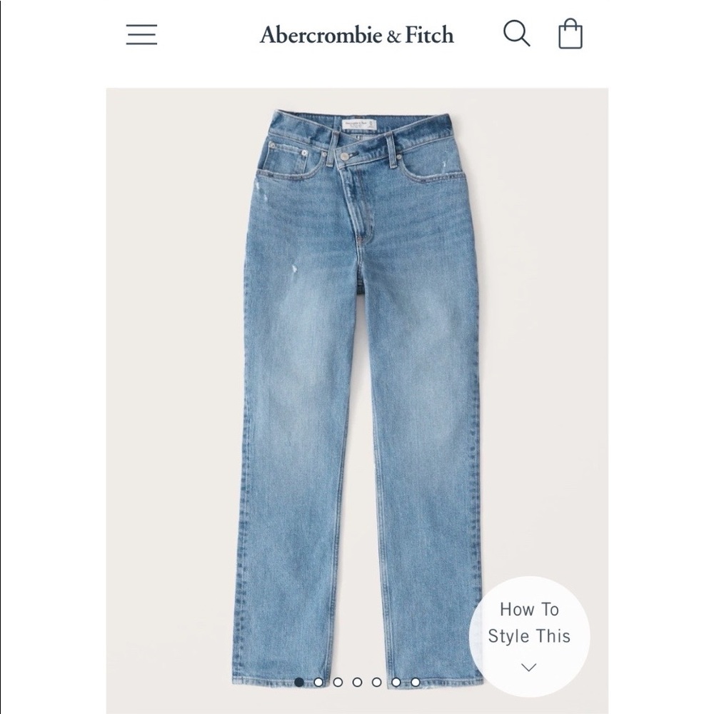 Curve Love 90s Ultra High Rise Straight Jeans